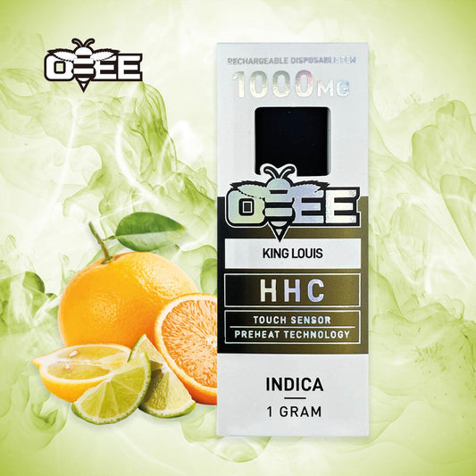 OBEE HHC DISPOSABLE PEN - KING LOUIS - INDICA - 1 GRAMM